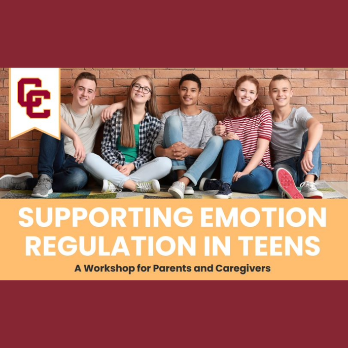 Supporting Emotion Regulation in Teems: A Workshop for Parents and Caregivers