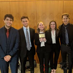 Constitution Team Places Third at Regional Competition