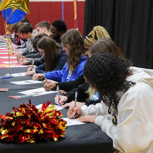 Ram Athletes Sign Letters of Intent